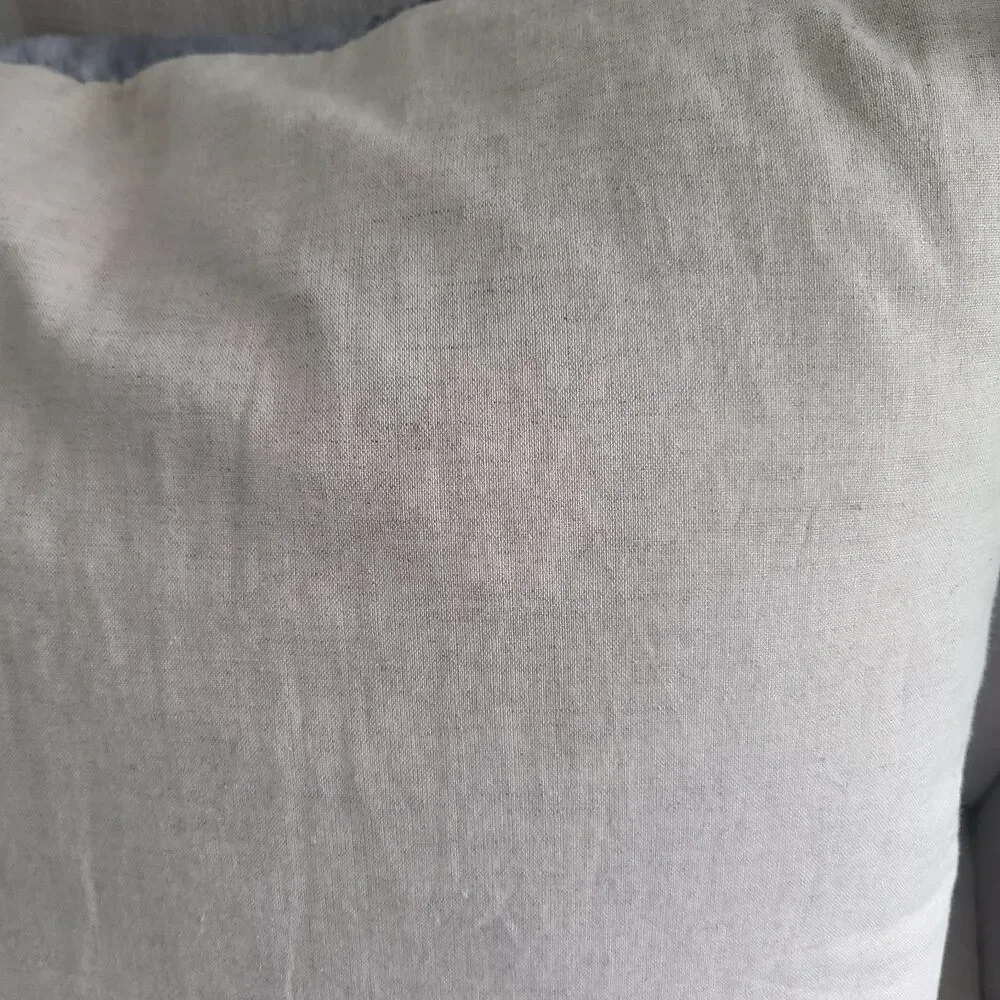 West Elm Abstract Haze blue silver 20x20 cover Throw Pillow NEW